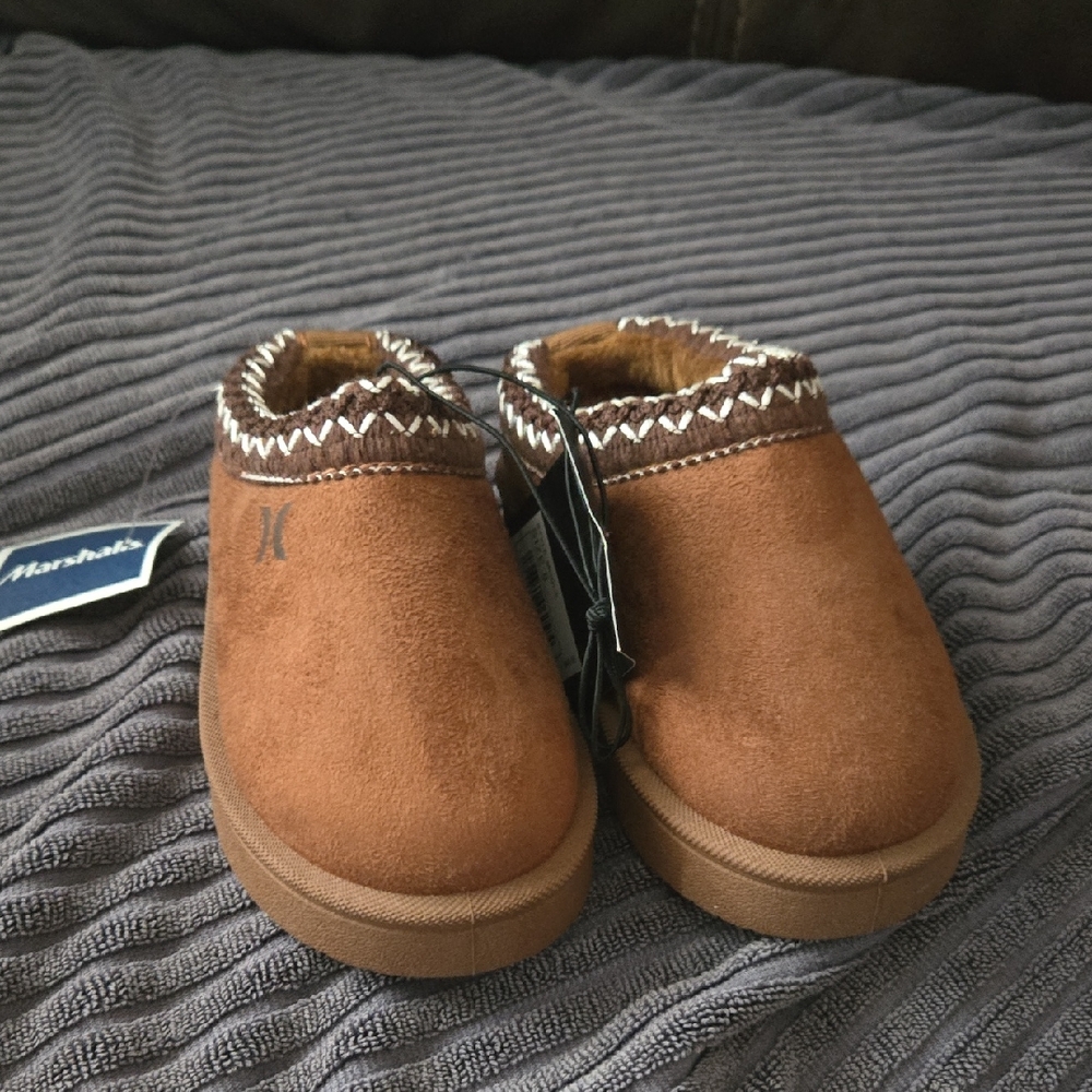 Hurley Brown Kids Slippers